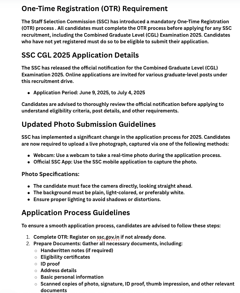 ssc cgl 2025